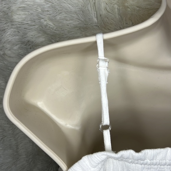 White off the shoulder dress, size Medium - Picture 8 of 11